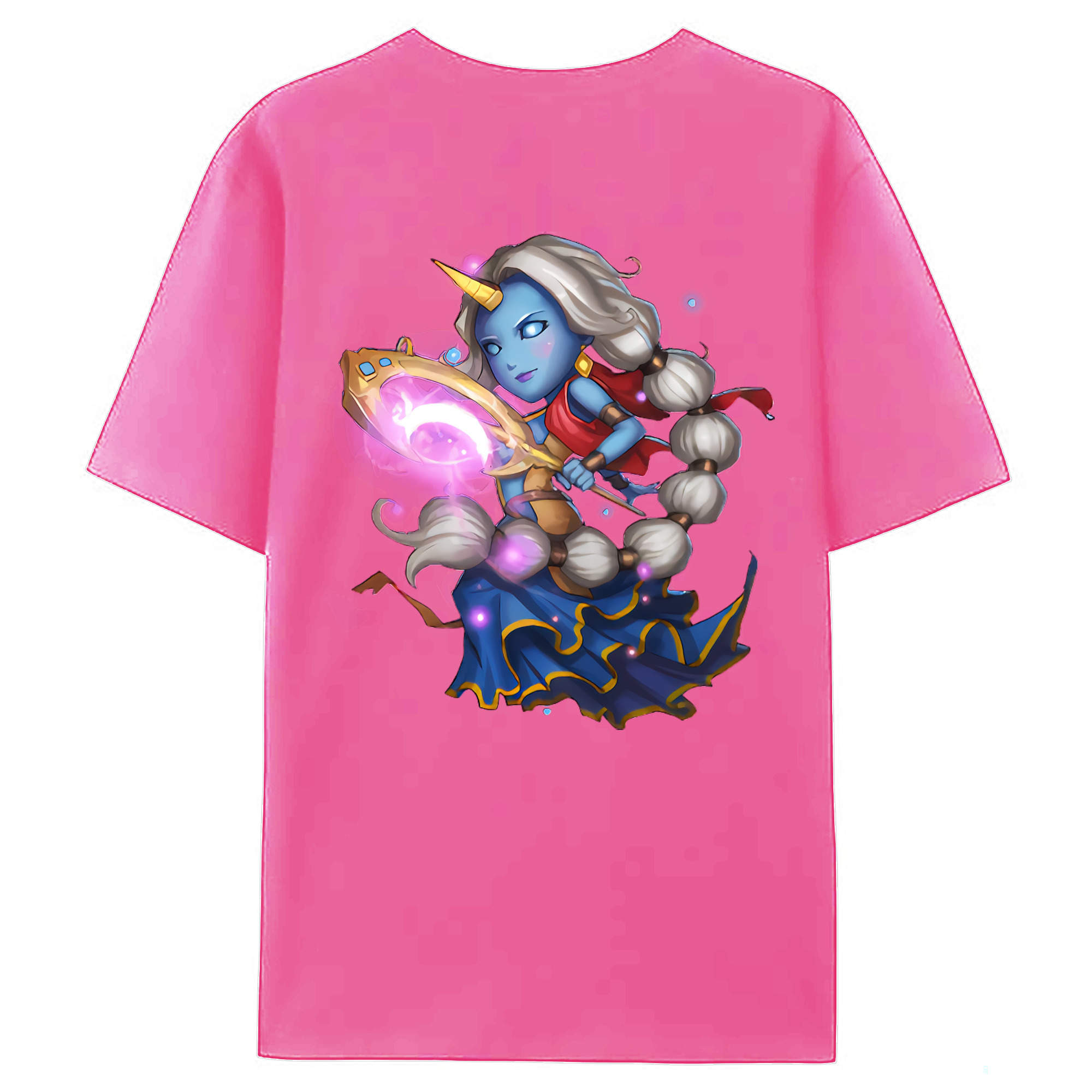 （画像用） リーグ・オブ・レジェンド League of Legends LOL レディース半袖Tシャツ(バックプリント)